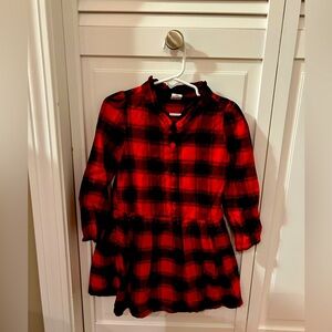 GAP girls plaid dress